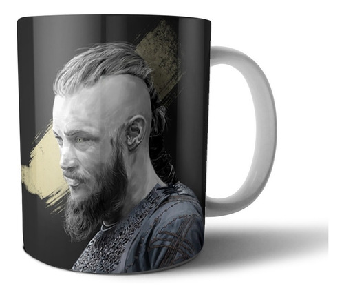 Taza De Ceramica - Vikingos (ragnar Lothbrok)