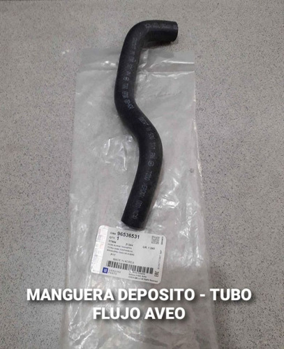 Manguera Deposito-tubo Flujo Agua Aveo