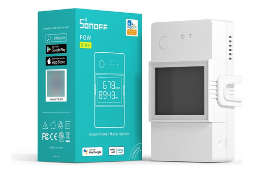 Sonoff Pow R3 Elite  20a Wifi - Mide / Controla Consumo