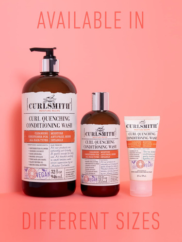 Jabón Acondicionador Curlsmith Curl Quenching 2 En 1, 960 Ml