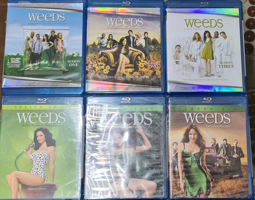 Blu Ray Serie Weeds 6 Temporadas.