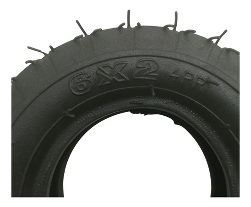 Pneu 6x2 4lonas P/ Carrinho De Carga Até 150 Kg