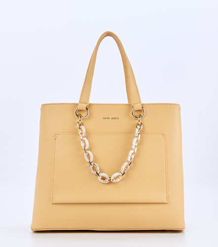 Bolso Para Mujer Tote Bag Derek Color Amarillo