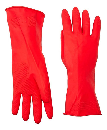 Guantes Latex Limpieza Domestica Uso Rudo Unitalla Reforzado