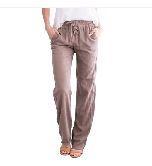 Sheego pantalón verano-pantalones trend-pantalones ocio-pantalones grandes tamaños caqui Fashion