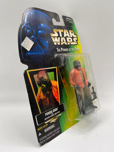 Star Wars: Pof Ponda Baba Con Blaster Y Rifle Detalle Cartón