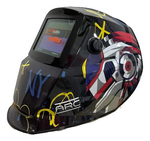 Careta Soldador Fotosensible Inteligente Bullks Robot