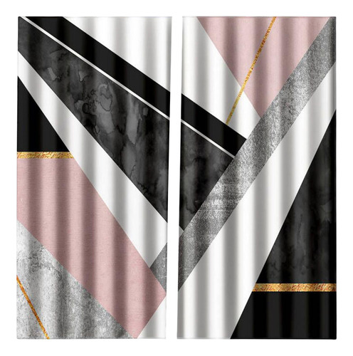 Cortinas De Ducha Bañeras Cortina De Ducha Negro Rosa