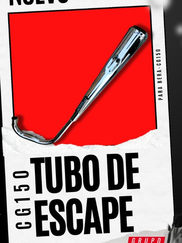 Tubo De Escape Bera/jaguar Cg150