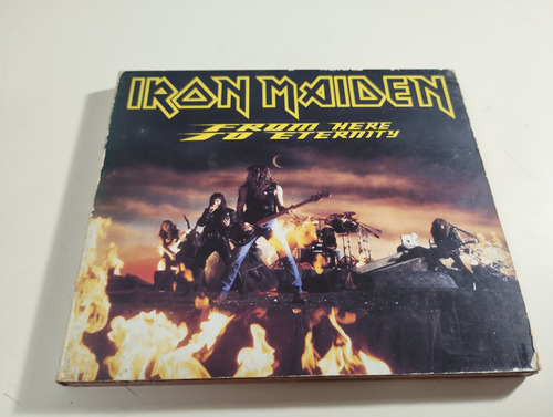 Iron Maiden - From Here To Eternity - Cd Single , England