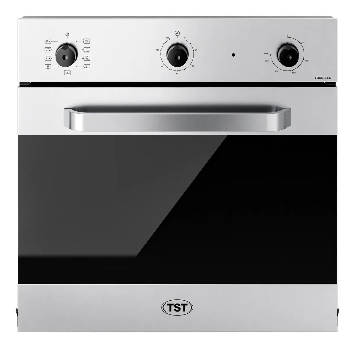Horno empotrable eléctrico TST Fornello 60L acero