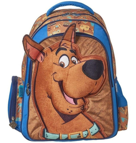 Mochila Primaria Scooby-doo Marca Urbania Color Azul