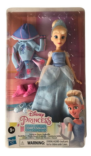 Cenicienta Estilos Casual Y Clasico Comfy Squad Disney Princ (Usado)