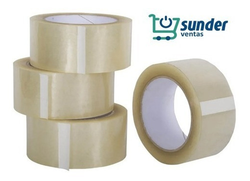 Cinta Adhesiva Embalaje Empaque 48x100 Transp. Caja X 36 U.