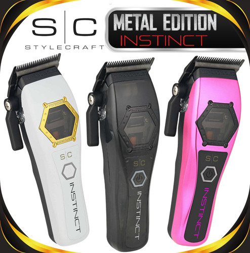 Máquina De Cortar Cabelo Stylecraft Instinct Motor 11500 Rpm