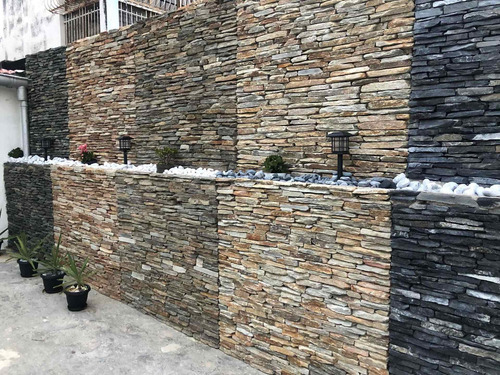 Imagen 2 de 9 de Piedra Taco Perla Cristal , Revestimiento Exterior E Interio