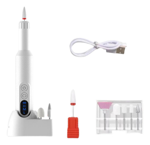 Kit De Lima De Uñas Eléctrica, Máquina De Lijado De