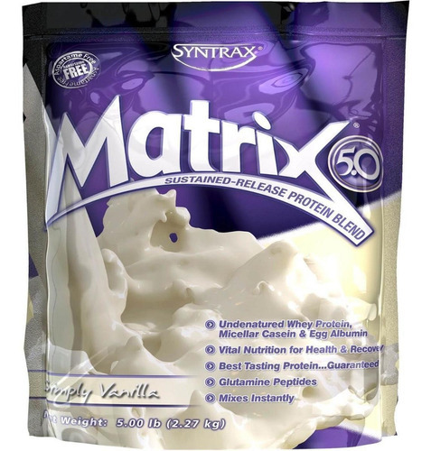 Whey Matrix 5.0 Sabor Baunilha