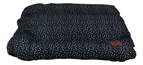 Cama Pra Cachorro Pug Shituz Lavável - Dots Preta Tamanho P