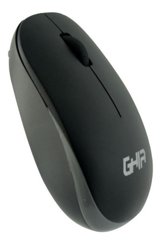 Mouse Inalámbrico Ghia Bluetooth Color Negro y Gris Modelo GM300NG
