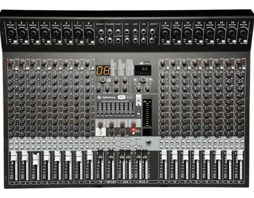 Mixer Mesa De Som Waldman Pa-1642 Profissional C/efeitos Usb