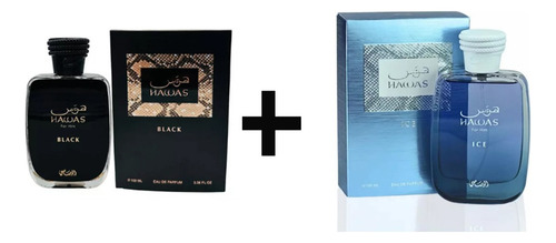 Ice Man + Black Hawas Para Hombre Derasasi Edp 100ml