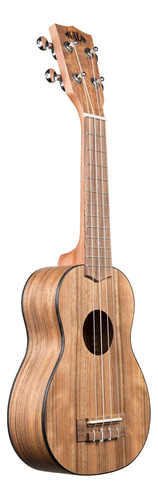 Kala Ka-pws Ukelele Soprano De Nogal Pacifico, Natural, Pequ