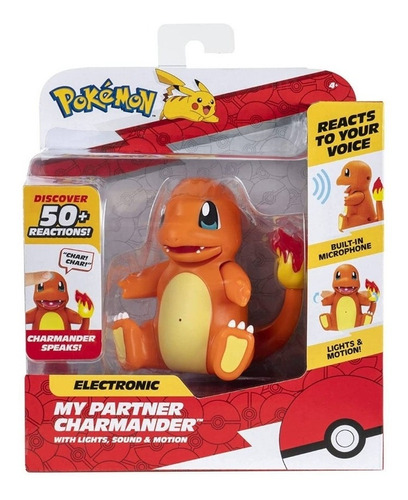 Pokémon Electrónico E Interactivo Mi Compañero Charmander 
