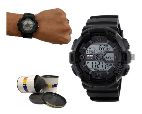 Relógio Masculino Prova Dágua Shock Barato Original + Nf 58
