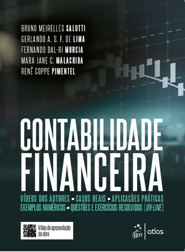 Contabilidade financeira, de Salotti, Bruno Meirelles. Editora Atlas Ltda., capa mole em português, 2019