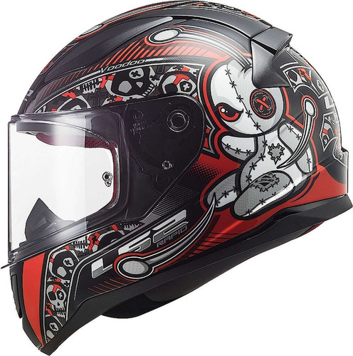 Casco Para Motocicleta Junior Ls2 Rapid Mini Voodoo