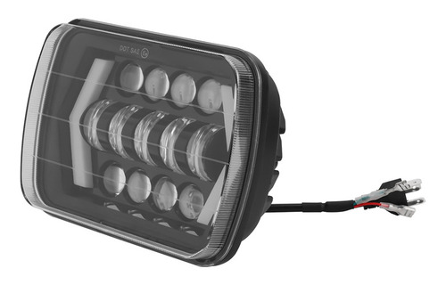 Faros Led Halo De 7x6 Pulgadas, Faros Led Cuadrados De 5x7 P