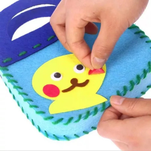 Bolsa De 14 Piezas, Bolsa Infantil No Tejida Hecha A Mano, S