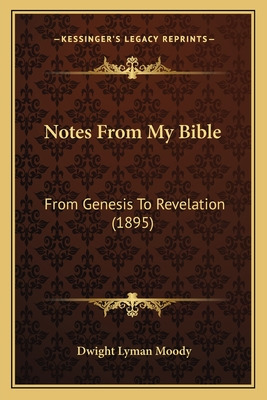 Libro Notes From My Bible: From Genesis To Revelation (18...
