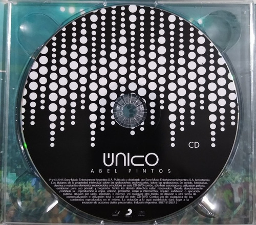 Abel Pintos Único Cd + Dvd Nuevo 45 Temas La Llave E Antigal
