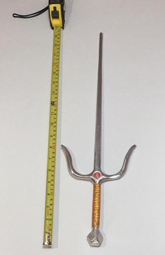 Imagen 5 de 7 de Sais Modelo Tipo Japones P/ Entrenamiento En Aluminio Macizo