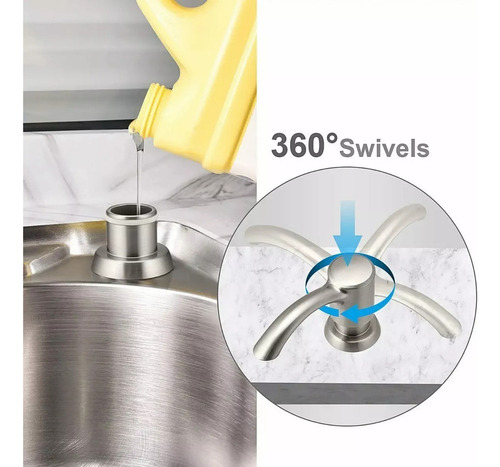 Dosificador Porta Sabonete Líquido Y Detergente 300ml