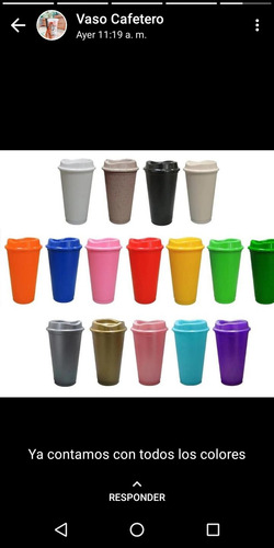 Imagen 3 de 3 de Vaso Cafetero Personalizado Con Vinil