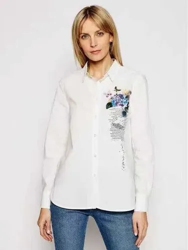 Camisa Desigual Mujer Blanca Blusa Desigual Env o gratis