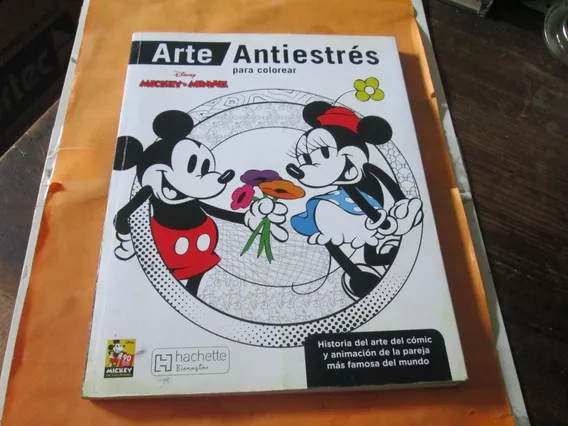 Arte Antiestrés Para Colorear, Mickey Y Minnie Disney