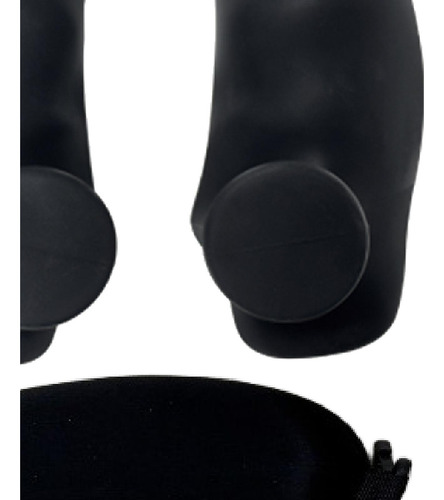2pcs Levantamento De Peso Almofadas Com Estojo Eva, Preto