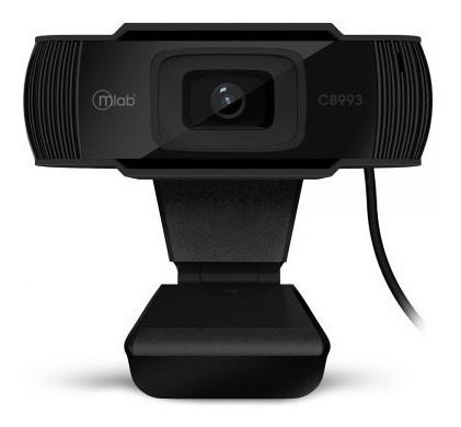 Imagen 1 de 2 de Webcam Usb Microlab 720p C8993 Black