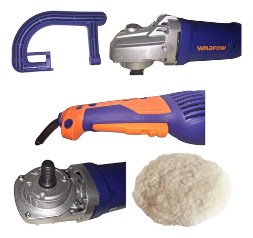 Pulidora Angular 1200w Profesional Wadfow Wae1512001