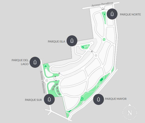 Lote En Venta Chacras De Coria - Parque Isla En Proyecto Qvattro Viamonte - Mendoza