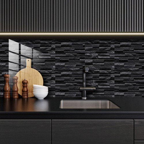 Pegatinas De Pared Autoadhesivas Para Cocina Y Baño En Forma