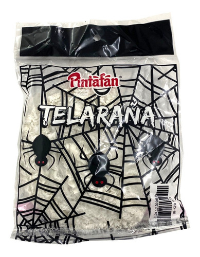 Telaraña Blanca Halloween Tela Araña Decoracion Casa Bruja C