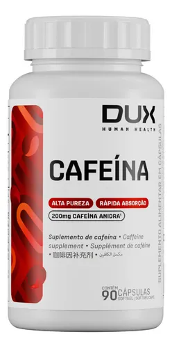 comprar Cafeína - Pote 90 Cápsulas Dux Nutrition Sem sabor