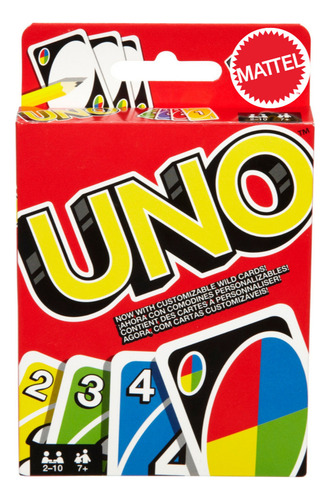 Jogo De Cartas Uno - 108 Cartas