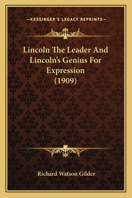 Libro Lincoln The Leader And Lincoln's Genius For Express...