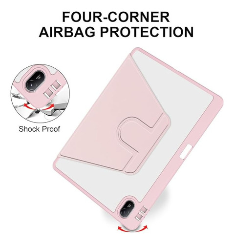 Funda Para Huawei Matepad Se 11 (2024) Magnética Rosa Rosa